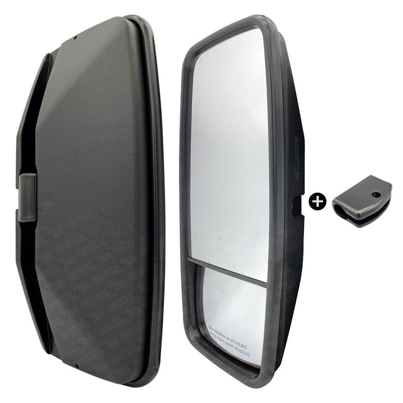 Boursin Side Door Mirror For Isuzu NPR Truck 2008-2025 Diesel Gas LH (No-heated) - Image 1
